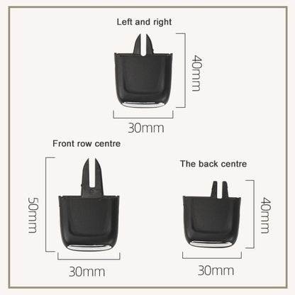 For Buick LaCrosse 2016-2021 Left-hand Drive Car Air Conditioning Air Outlet Paddle 26680098, Type:Front Row Middle Left Side - Air Conditioning System by buy2fix | Online Shopping UK | buy2fix