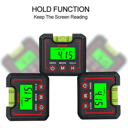 GVDA GD450M Digital Protractor 360 Degree High Precision Measuring Instrument - Laser Rangefinder by GVDA | Online Shopping UK | buy2fix