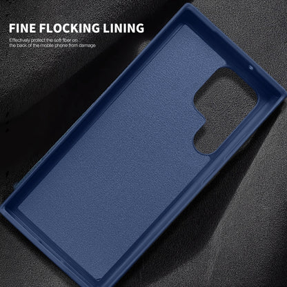 For Samsung Galaxy S23 Ultra 5G MagSafe Magnetic Holder Phone Case(Royal Blue) - Galaxy S23 Ultra 5G Cases by buy2fix | Online Shopping UK | buy2fix