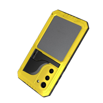 For Samsung Galaxy S23 5G RedPepper Wolf 360 Full Body Rugged IP68 Waterproof Phone Case(Yellow) - Galaxy S23 5G Cases by RedPepper | Online Shopping UK | buy2fix