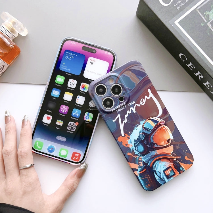 For iPhone 8 Plus / 7 Plus Painted Pattern Precise Hole PC Phone Case(Working Comics) - More iPhone Cases by buy2fix | Online Shopping UK | buy2fix