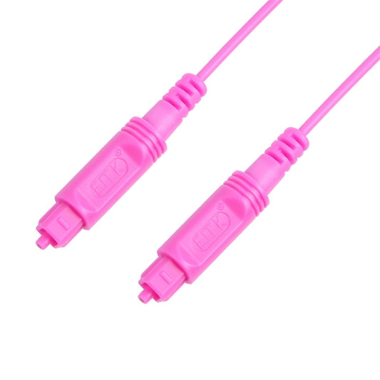 20m EMK OD2.2mm Digital Audio Optical Fiber Cable Plastic Speaker Balance Cable(Pink) - Audio Optical Cables by EMK | Online Shopping UK | buy2fix