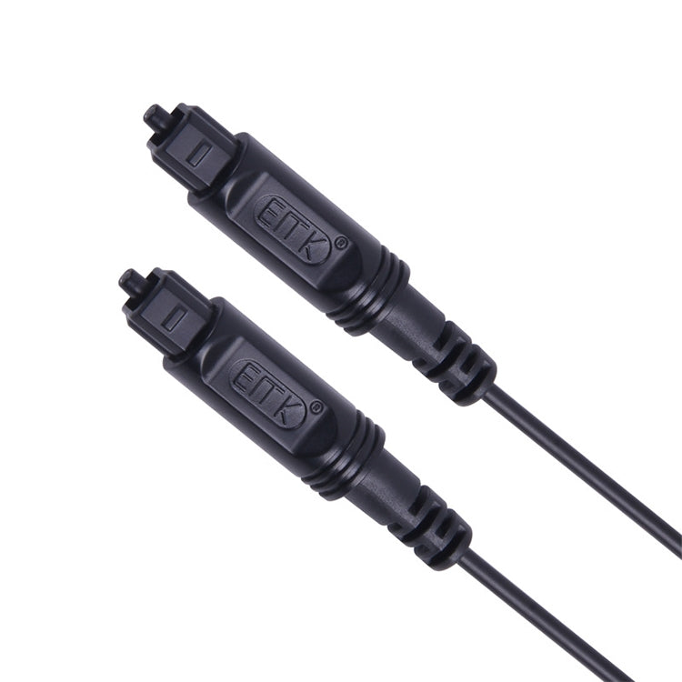 30m EMK OD2.2mm Digital Audio Optical Fiber Cable Plastic Speaker Balance Cable(Black) - Audio Optical Cables by EMK | Online Shopping UK | buy2fix