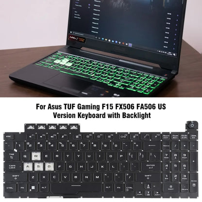 For Asus ROG Strix GL703V GL703VD GL703VM US Version Backlight Laptop Keyboard(Black) - Asus Spare Parts by buy2fix | Online Shopping UK | buy2fix