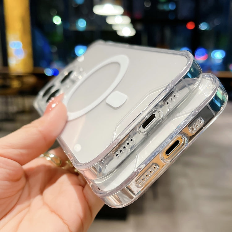 For iPhone 14 MagSafe Space Phone Case(Transparent) - iPhone 14 Cases by buy2fix | Online Shopping UK | buy2fix