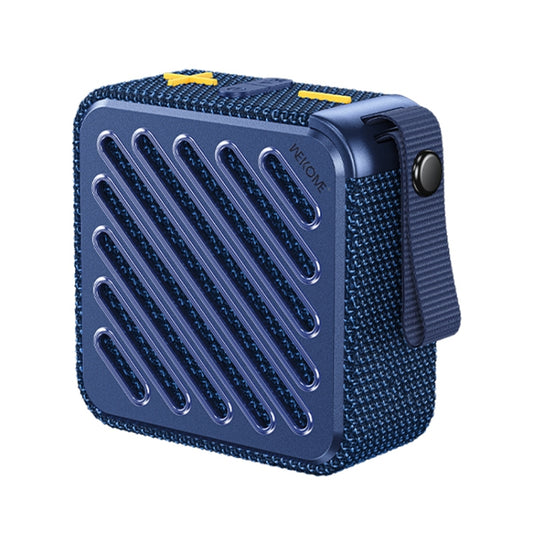 WK D50 Portable Mini Waterproof Bluetooth Speaker(Blue) - Mini Speaker by WK | Online Shopping UK | buy2fix