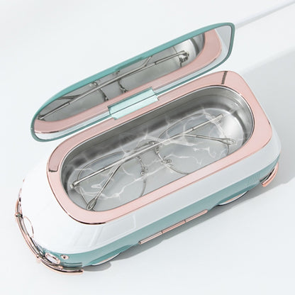 Bus-shaped Portable Ultrasonic Glasses Automatic Cleaner(Pink) - Ultrasonic Cleaner by buy2fix | Online Shopping UK | buy2fix