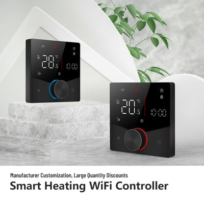 BHT-009GALW Water Heating WiFi Smart Home LED Thermostat(Black) - Thermostat & Thermometer by buy2fix | Online Shopping UK | buy2fix