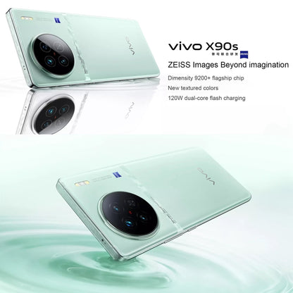 vivo X90s 5G,Triple Back Cameras, 8GB+256GB, Face ID Screen Fingerprint Identification, 6.78 inch Android 13.0 OriginOS 3 Dimensity 9200+ Octa Core, NFC, OTG, Network: 5G, Support Google Play(Green) - vivo by vivo | Online Shopping UK | buy2fix