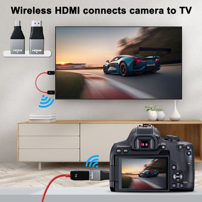THT-020-8 4 in 1 HDMI Transmitter Wireless Screen Sharer Set(Black) - Wireless Display Dongle by buy2fix | Online Shopping UK | buy2fix