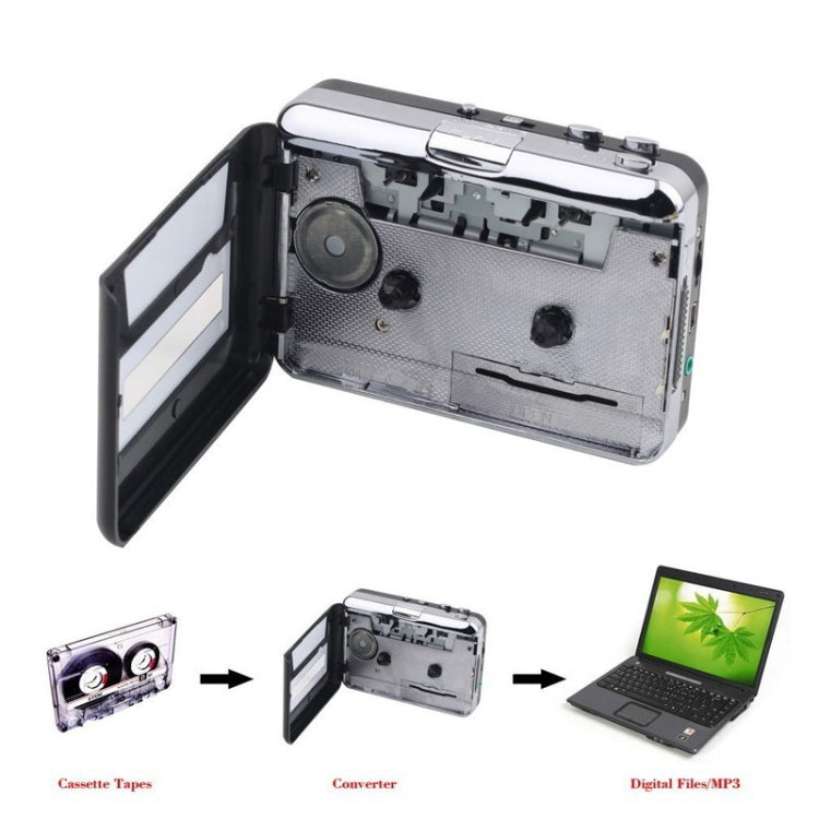 Ezcap 218 USB USB Cassette Capture Tape to MP3 Converter Cassette Recorder Player - Tape Converter by Ezcap | Online Shopping UK | buy2fix