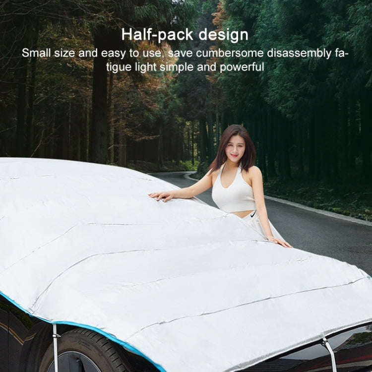 Automatic Retractable Car Universal Sunshade Snow-proof Dust-proof Cover, Size:S - PE Material by buy2fix | Online Shopping UK | buy2fix