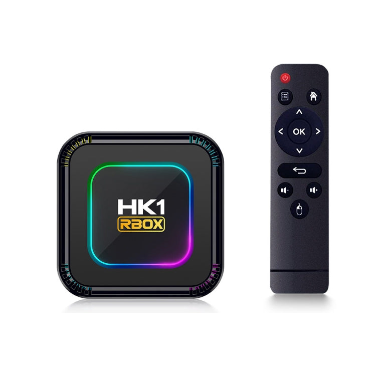 HK1 RBOX K8 8K Android 13.0 Smart TV Box with Remote Control, 4GB+128GB, RK3528 Quad-Core(AU Plug) - Others by buy2fix | Online Shopping UK | buy2fix