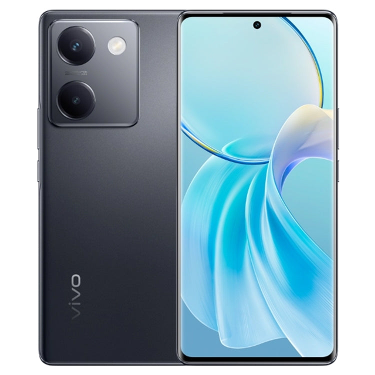 vivo Y100, 12GB+256GB, Face ID / Screen Fingerprint Identification, 6.78 inch Android 13.0 OriginOS 3 Snapdragon 695 Octa Core, OTG, Network: 5G(Black) - vivo by vivo | Online Shopping UK | buy2fix