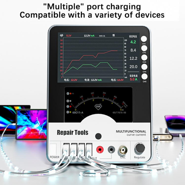 TBK 217 150W 30V 5A Curved DC Regulated Power Supply, EU Plug - Power Supply by TBK | Online Shopping UK | buy2fix