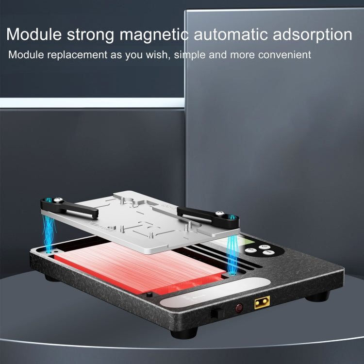 i2C T18 LCD Display PCB Motherboard Layered Desoldering Station For iPhone X-15 Pro Max with Glue Removal Module, US Plug - Repair Platform by buy2fix | Online Shopping UK | buy2fix