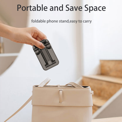 T6 2 in 1 Portable Folding Stand Wireless Charging, Style:Single Charge(White) - Apple Accessories by buy2fix | Online Shopping UK | buy2fix