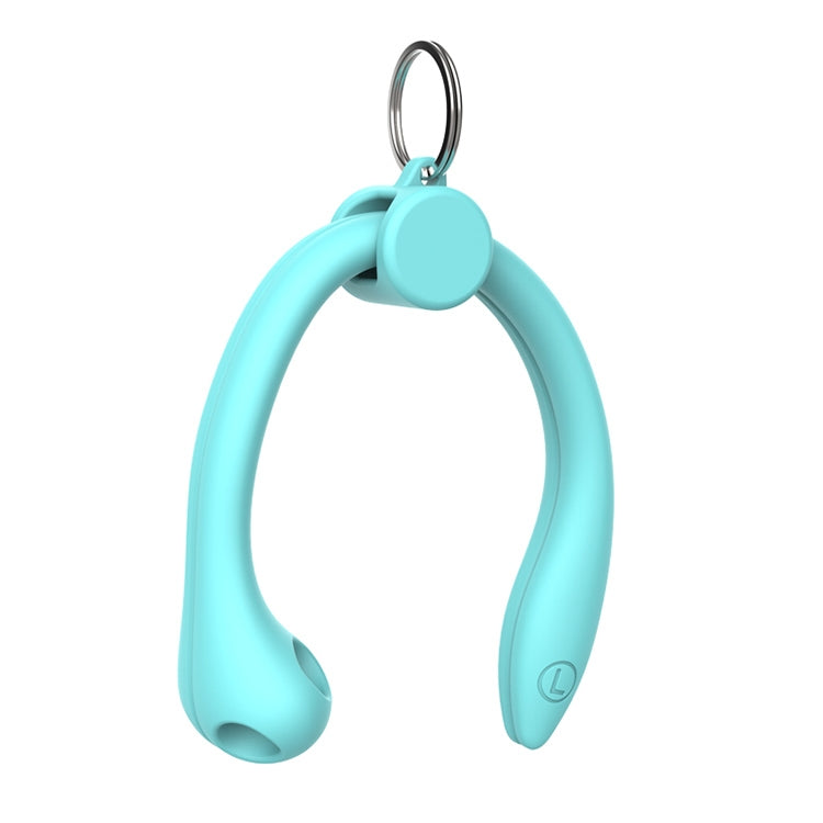 For AirPods 1 / 2 / AirPods Pro / Huawei FreeBuds 3 Wireless Earphones Silicone Anti-lost Lanyard Ear Hook(Mint Green) - Apple Accessories by buy2fix | Online Shopping UK | buy2fix