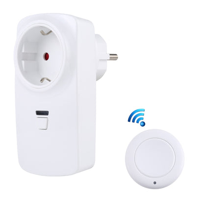 AK-DL220 220V Smart Wireless Remote Control Socket with Remote Control, Plug Type:EU Plug - Consumer Electronics by buy2fix | Online Shopping UK | buy2fix