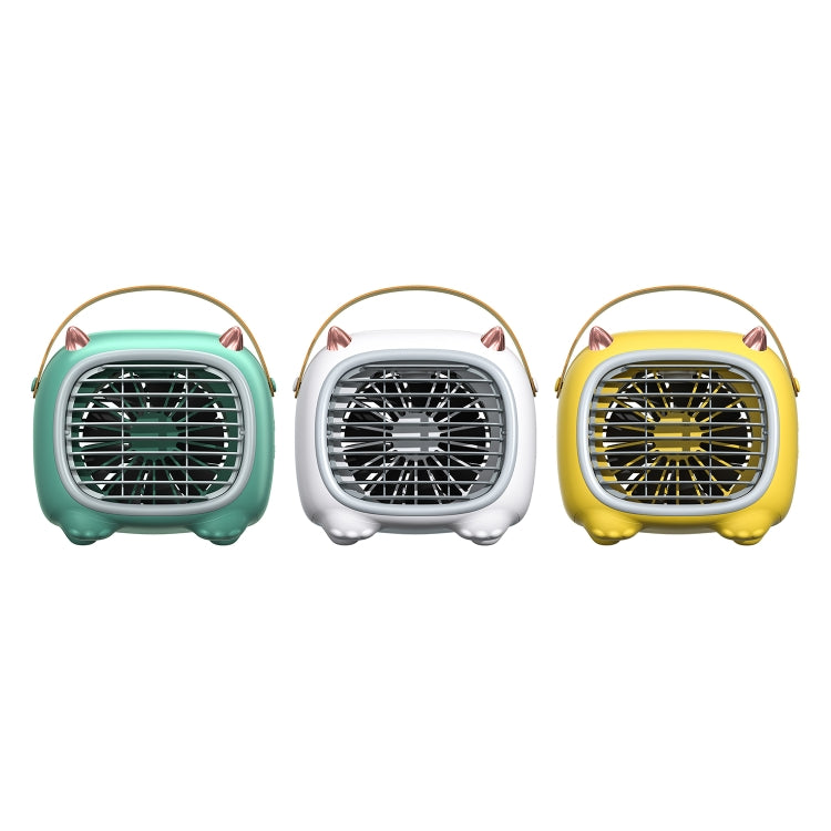 WK WT-F19 Little Monster Water Cooling Fan Desktop Fan (Green) - Electric Fans by WK | Online Shopping UK | buy2fix