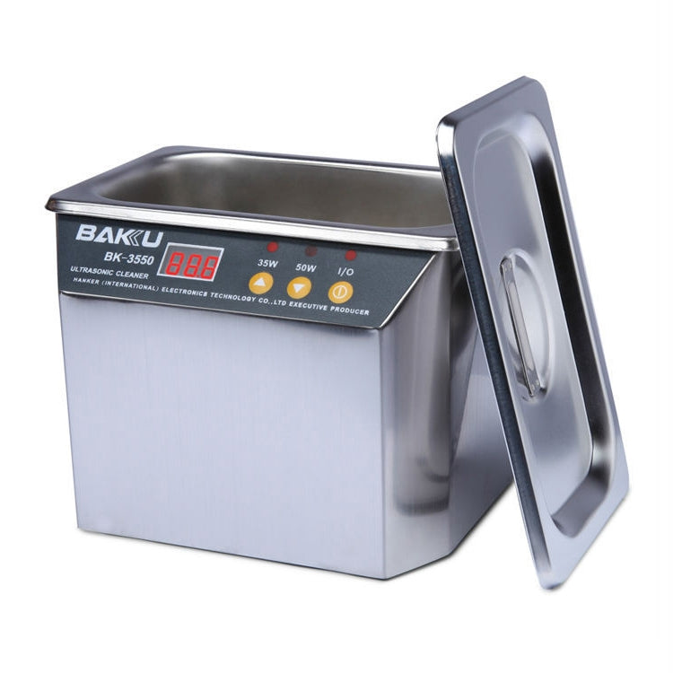 BAKU BK-3550 35W / 50W Adjustable 0.8L LCD Display Ultrasonic Cleaner, AC 110V, US Plug - Home & Garden by BAKU | Online Shopping UK | buy2fix