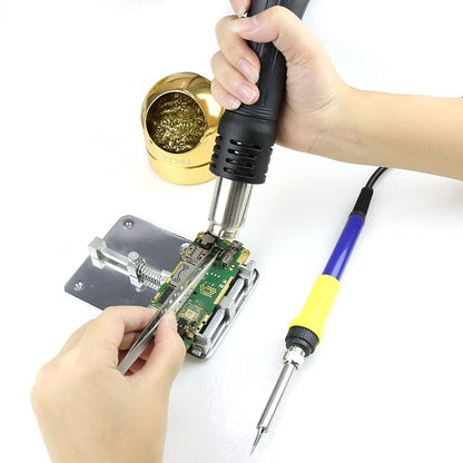 BAKU BK-878L2 AC 110V LED Display 2 in 1 Hot Air Gun Soldering Iron Soldering Station - Electric Soldering Iron by BAKU | Online Shopping UK | buy2fix