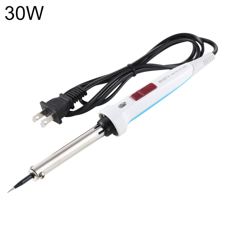 WLXY WL-1430 30W Constant Temperature Electric Soldering Iron with Indicator Light, AC 110V, US Plug - Electric Soldering Iron by WLXY | Online Shopping UK | buy2fix