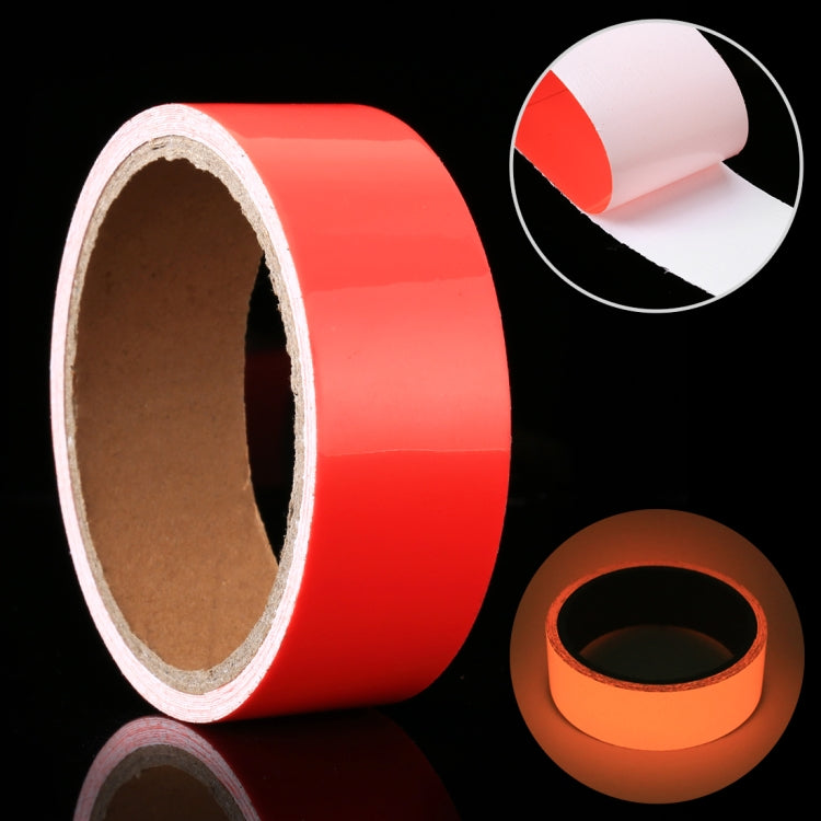 Luminous Tape Green Glow In Dark Wall Sticker Luminous Photoluminescent Tape Stage Home Decoration, Size: 3cm x 3m(Red Light) - Sticker by buy2fix | Online Shopping UK | buy2fix