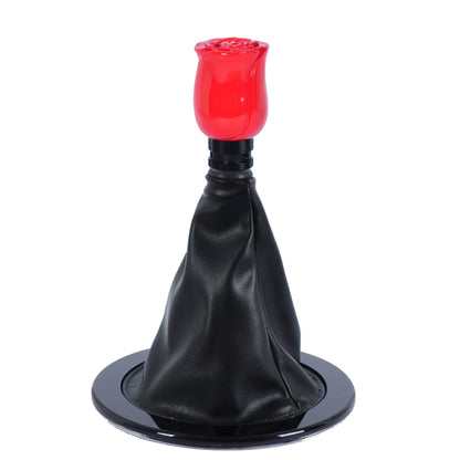 Rose Flower Shaped Universal Vehicle Car Manual Automatic Gear Shift Knob (Red) - Shift Knob by buy2fix | Online Shopping UK | buy2fix