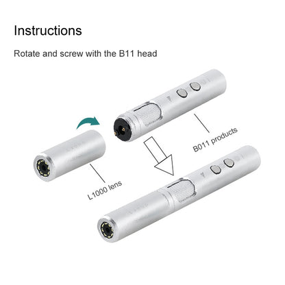 Supereyes L1000 1000X Electronic Microscope Lens Accessories for HCB0990 - Others by Supereyes | Online Shopping UK | buy2fix