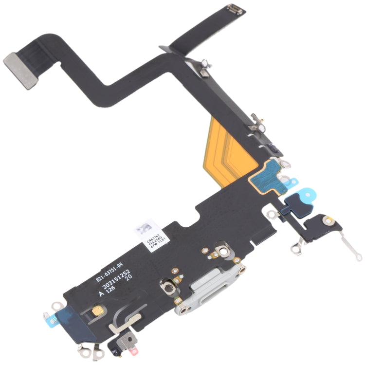 For iPhone 14 Pro Charging Port Flex Cable (White) - Repair & Spare Parts by buy2fix | Online Shopping UK | buy2fix