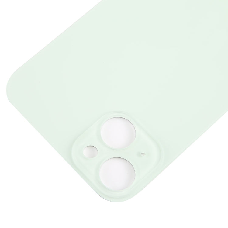 For iPhone 15 Plus Glass Battery Back Cover(Green) -  by buy2fix | Online Shopping UK | buy2fix