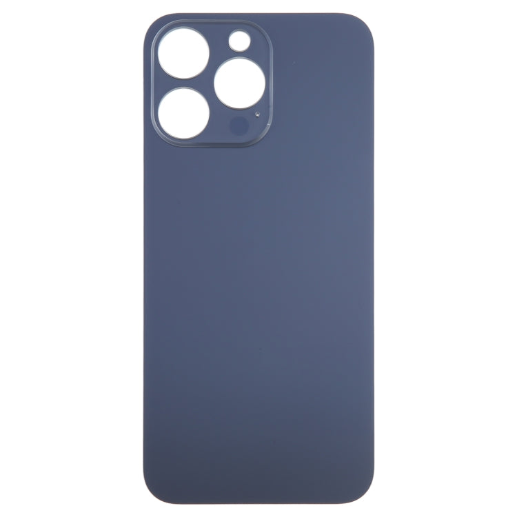 For iPhone 15 Pro Glass Battery Back Cover(Blue) - Back Cover by buy2fix | Online Shopping UK | buy2fix