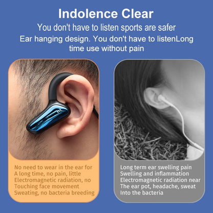 M-D8 IPX5 Waterproof Bone Passage Bluetooth Hanging Ear Wireless Earphone (Blue) - Bluetooth Earphone by buy2fix | Online Shopping UK | buy2fix