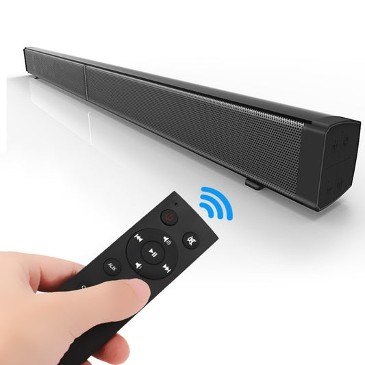 Soundbar LP-09 (CE0148) Home Theater Bluetooth Wireless Sound Bar Speaker with Remote Control(Black) - Desktop Speaker by buy2fix | Online Shopping UK | buy2fix