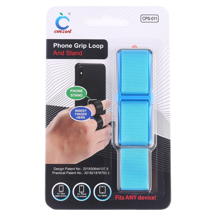 CPS-011 Universal Phone Grip Loop & Stand Holder (Baby Blue) - Ring Holder by buy2fix | Online Shopping UK | buy2fix