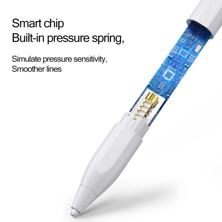 JOYROOM JR-K12 Zhen Miao Series Automatic Dual-mode Capacitive Stylus Pen (White) - Stylus Pen by JOYROOM | Online Shopping UK | buy2fix