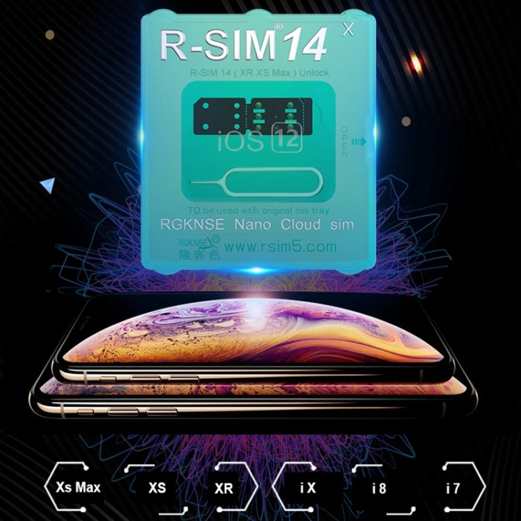 R-SIM 14 V18 Ultra Universal ICCID SIM Unlock Card for iPhone X, XS, XR, XS Max, 8 & 8 Plus, 7 & 7 Plus - Apple Accessories by buy2fix | Online Shopping UK | buy2fix