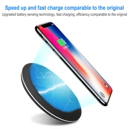 964 10W Lightweight Portable Smart Wireless Charger(Black) - Apple Accessories by buy2fix | Online Shopping UK | buy2fix