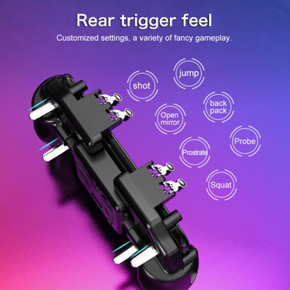 S-03 Six-finger Linkage Semiconductor Cooling Mobile Phone Gamepad with Bracket, Suitable for 4.7-6.5 inch Mobile Phones - Cooling Fan Radiator by buy2fix | Online Shopping UK | buy2fix