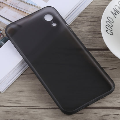 For iPhone XR Ultra-thin Frosted PP Case(Black) - Apple Accessories by buy2fix | Online Shopping UK | buy2fix