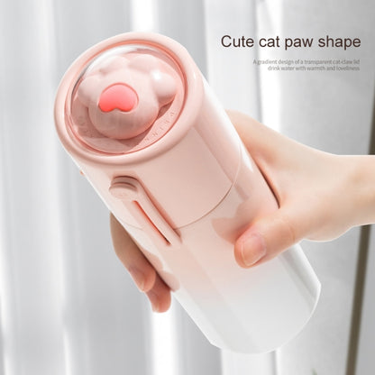 WK WT-CUP17 Cat Claw Smart Water Temperature Display Insulation Cup Water Bottle Capacity: 360ML (Pink) - Vacuum Thermoses & Cups by WK | Online Shopping UK | buy2fix