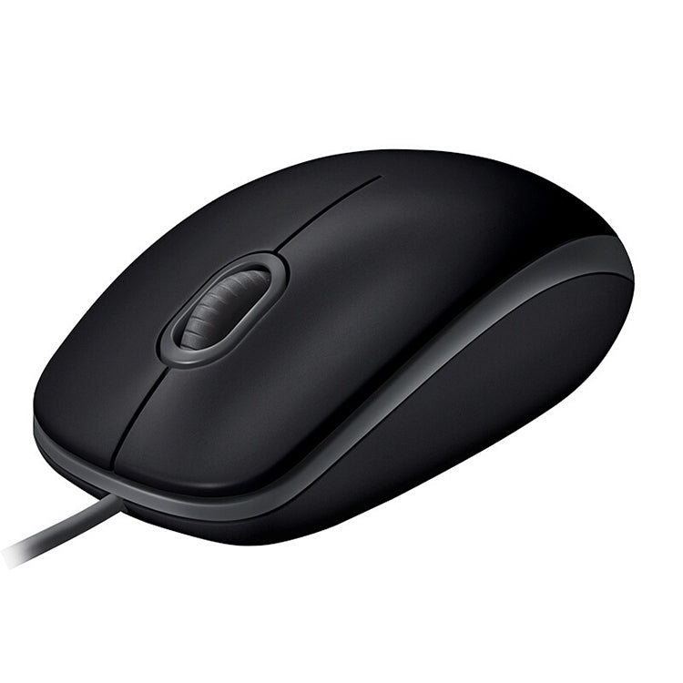 Logitech M110 1000DPI Wired Mouse USB Silent Mouse (Black) - Wired Mice by Logitech | Online Shopping UK | buy2fix