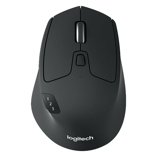 Logitech M720 1000DPI 2.4GHz Wireless Bluetooth Multimode Mouse (Black) - Wireless Mice by Logitech | Online Shopping UK | buy2fix
