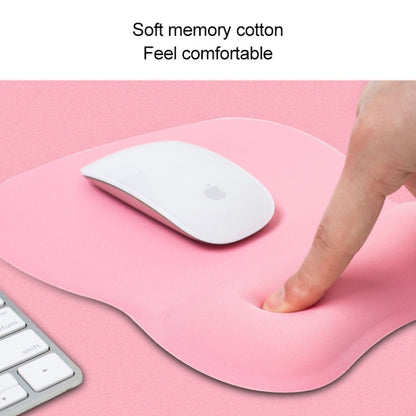 MONTIAN MF-01 Oval Slow Rebound Memory Cotton Soft Bracer Mouse Pad(Blue) - Mouse Pads by buy2fix | Online Shopping UK | buy2fix