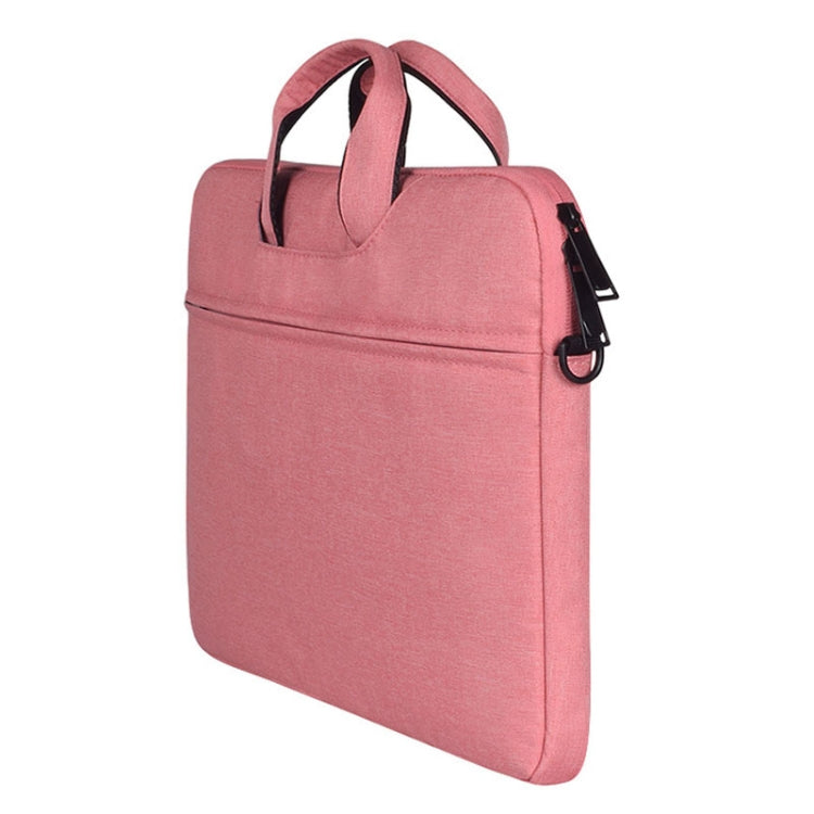 ST01S Waterproof Oxford Cloth Hidden Portable Strap One-shoulder Handbag for 13.3 inch Laptops(Pink) - Computer & Networking by buy2fix | Online Shopping UK | buy2fix