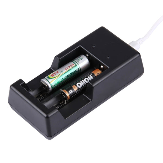 Universal USB 1.2V / 3.7V Rechargeable Battery Charger - Consumer Electronics by buy2fix | Online Shopping UK | buy2fix