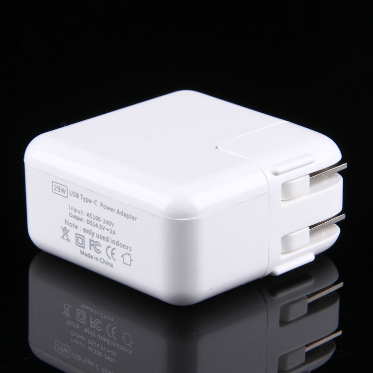 29W USB-C / Type-C 3.1 Port Power Charger Adapter, US Plug(White), For LG Nexus 5X, Google 5X / 6P, Letv 1S / Le 1 Pro, Xiaomi 4C / Mi 5s / Mi 5s Plus - Mobile Accessories by buy2fix | Online Shopping UK | buy2fix