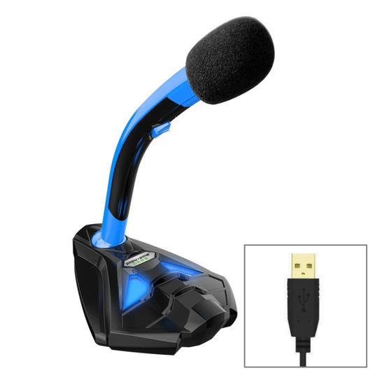 K1 Desktop Omnidirectional USB Wired Mic Condenser Microphone with Phone Holder, Compatible with PC / Mac for Live Broadcast, Show, KTV, etc - Consumer Electronics by buy2fix | Online Shopping UK | buy2fix