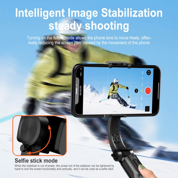 H202 Handheld Gimbal Stabilizer Foldable 3 in 1 Bluetooth Remote Selfie Stick Tripod Stand for Smart Phone, Dual-Key Control - Consumer Electronics by buy2fix | Online Shopping UK | buy2fix